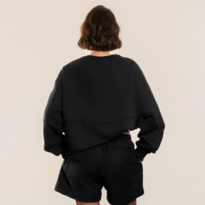 Crewneck Cucuyo Negro Espalda